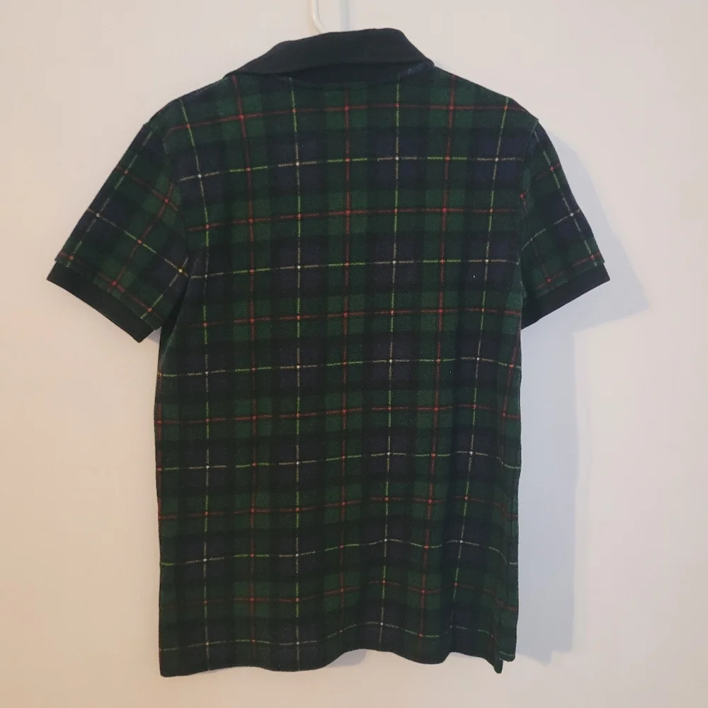 Polo Ralph Lauren Plaid Polo Shirt Kids Size 7